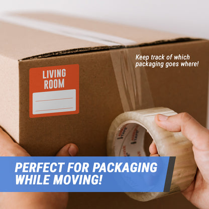 3 x 3 inch | Moving & Packing: Living Room Stickers