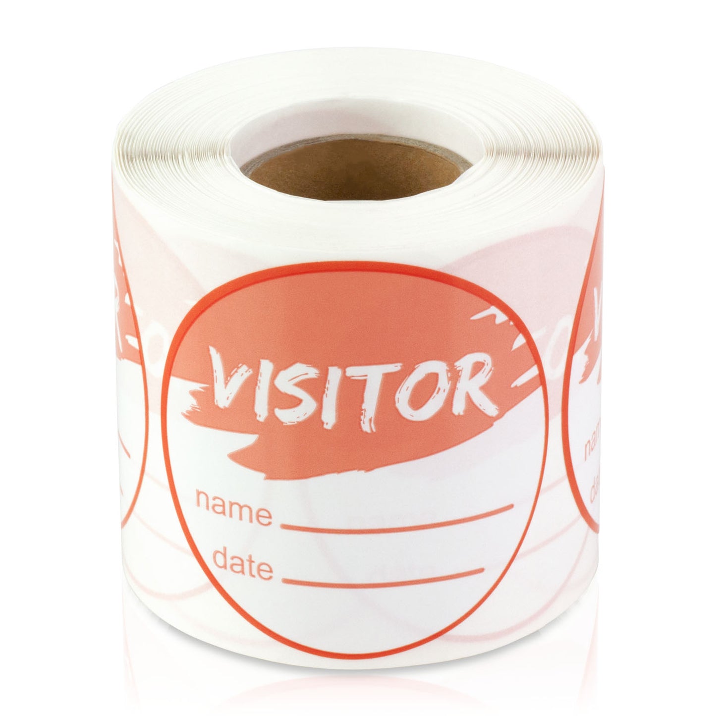 2 inch | Retail & Sales: Name Tags: Write-In Visitor Stickers