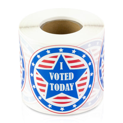 2 inch | Elections & Voting: I Voted Today Stickers