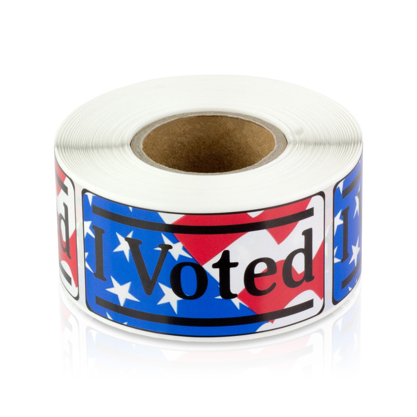 2 x 1 inch | Elections & Voting: I Voted Stickers