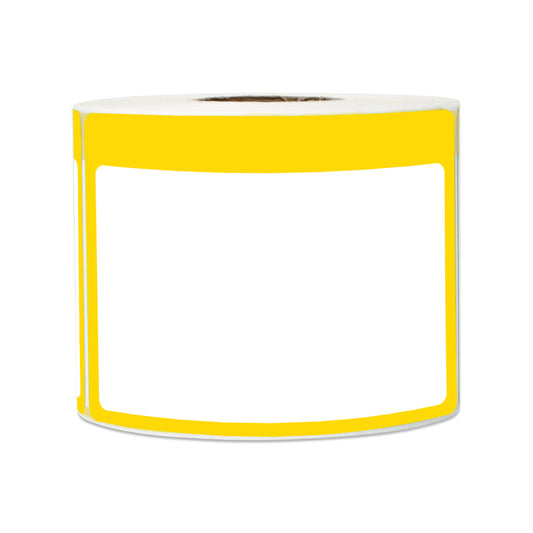 3.5 x 2.25 inch | Name Tags: Write-In Name Badge Stickers