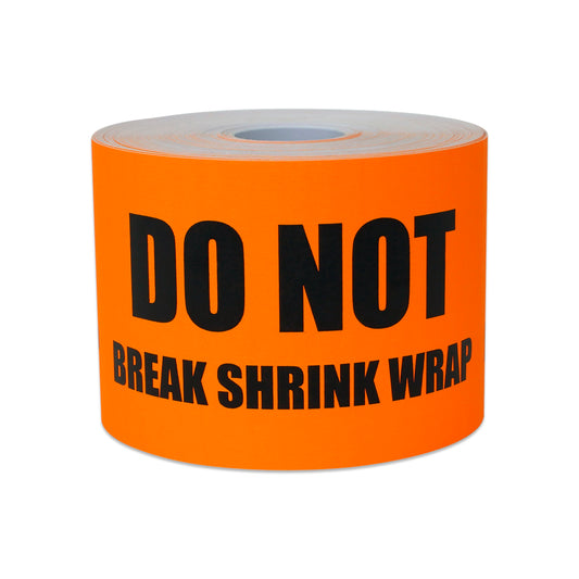 5 x 3 inch | Shipping & Handling: Do Not Break Shrink Wrap Stickers