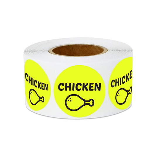 1 inch | Food Labeling: Chicken Stickers