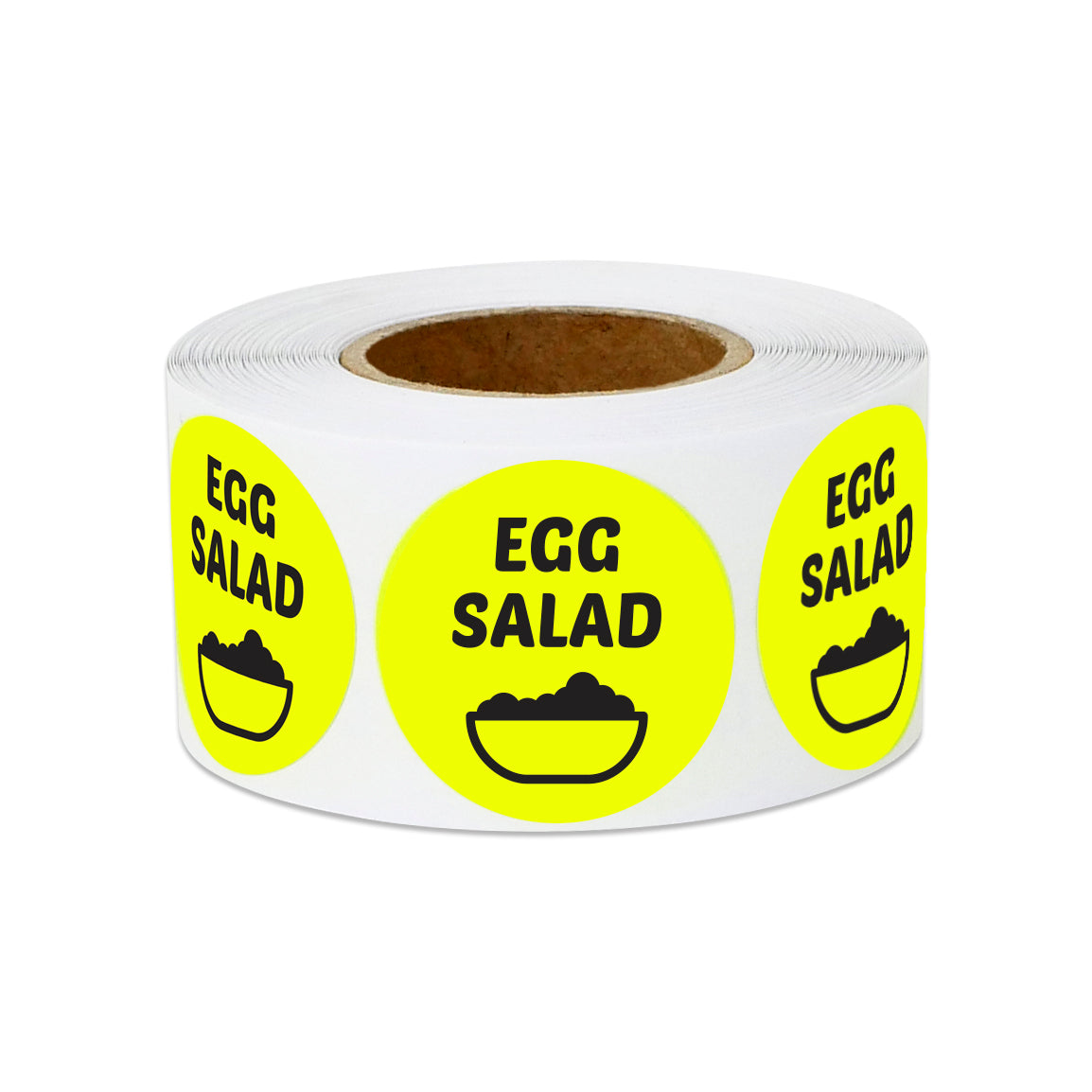 1 Inch Food 1 inch | Food Labeling: Egg Salad Stickers – OfficeSmartLabels