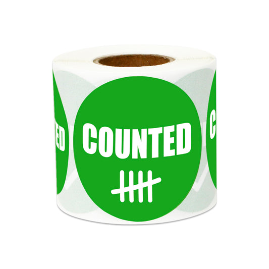 2 inch | Quality Control: Counted Stickers