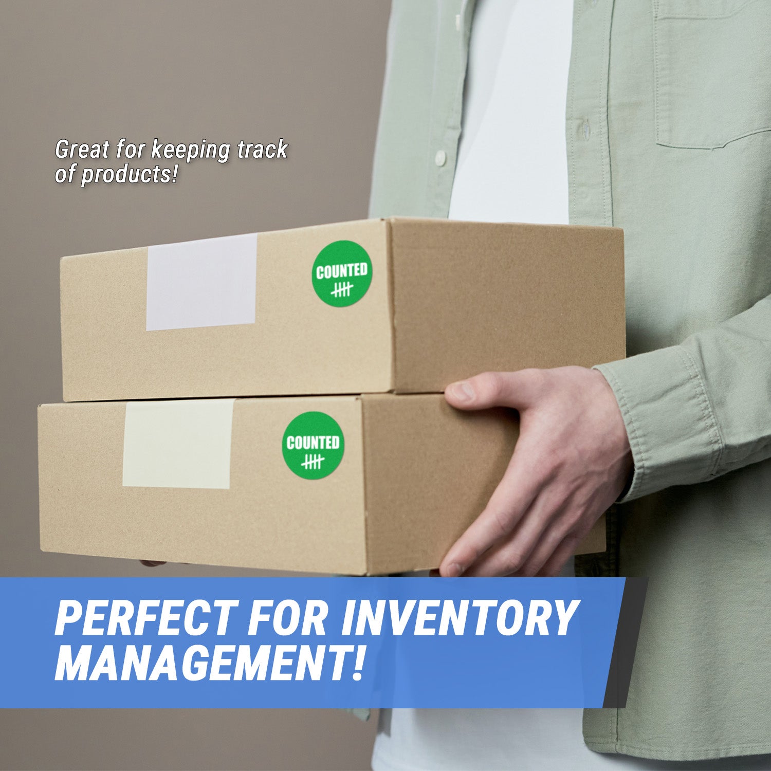 2 inch | Quality Control: Counted Stickers – OfficeSmartLabels