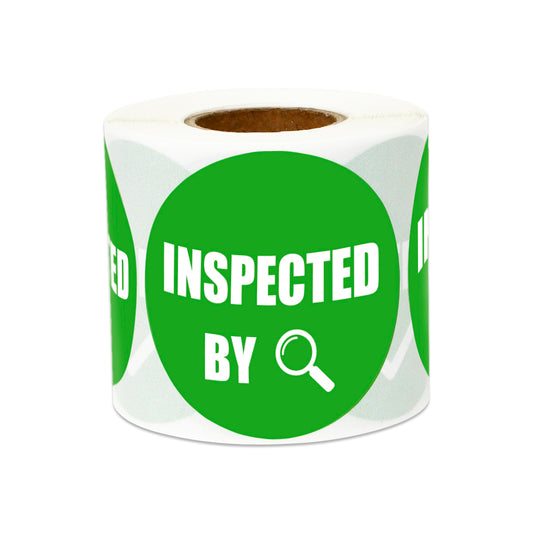 2 inch | Quality Control: Inspected By Stickers