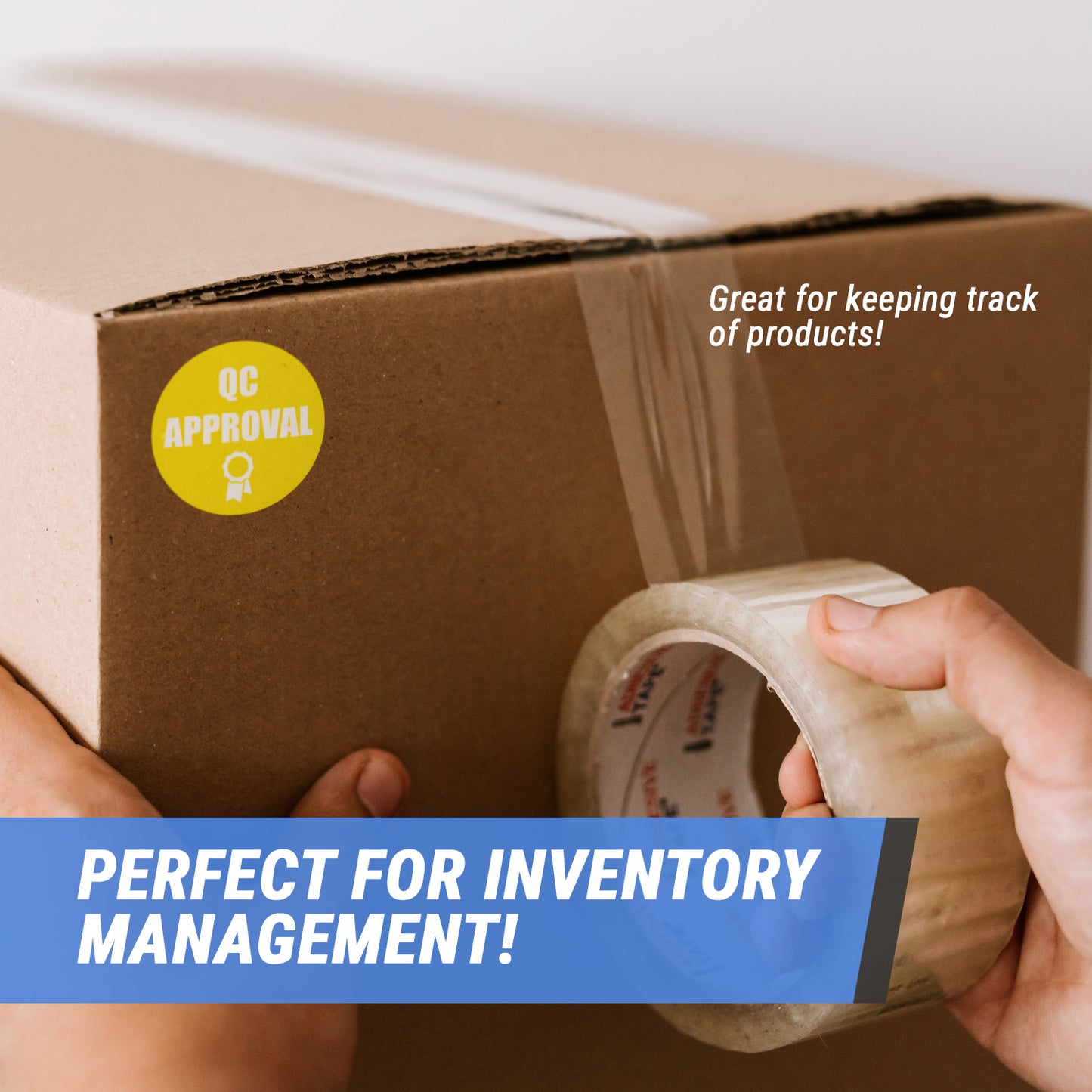 2 inch | Quality Control: QC Approval Stickers – OfficeSmartLabels