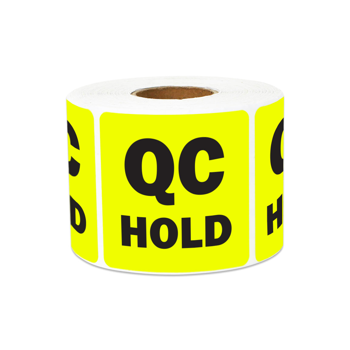 2 x 2 inch | Quality Control: QC Hold Stickers