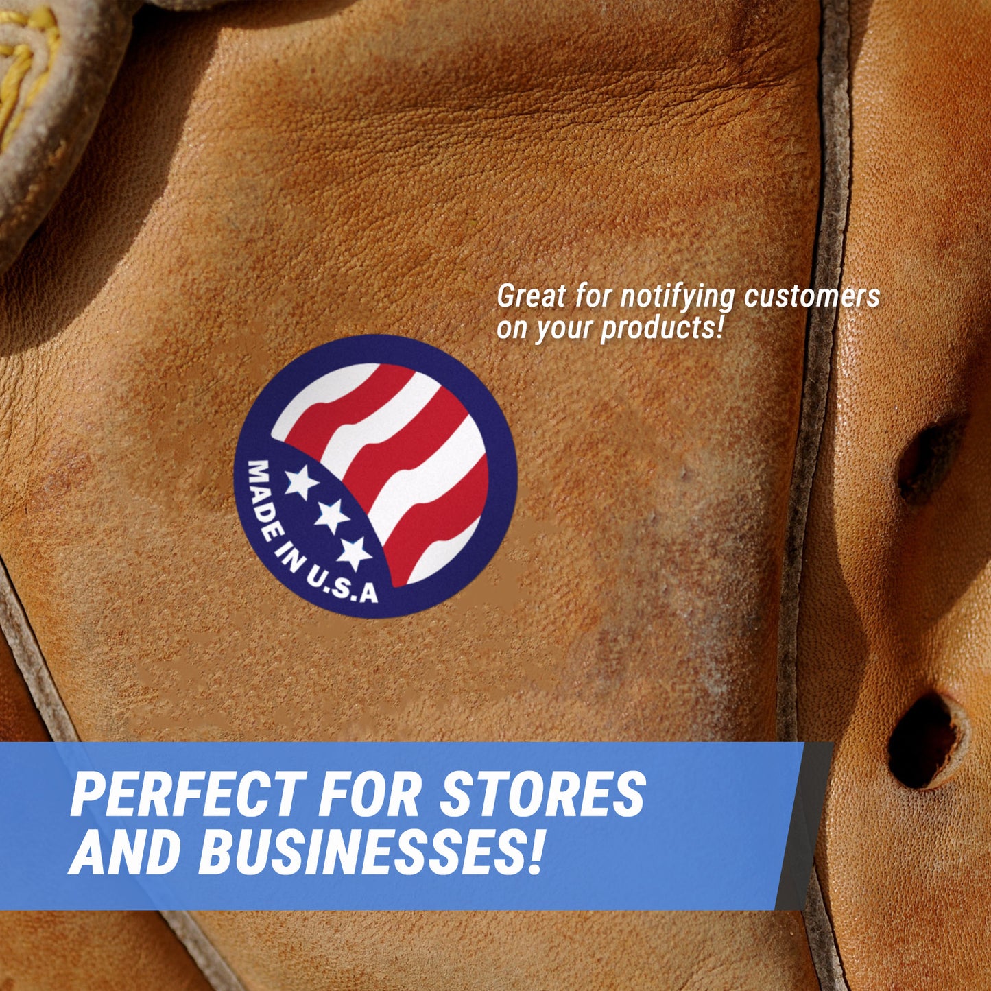 2 inch | Retail & Sales: Made in the USA Stickers