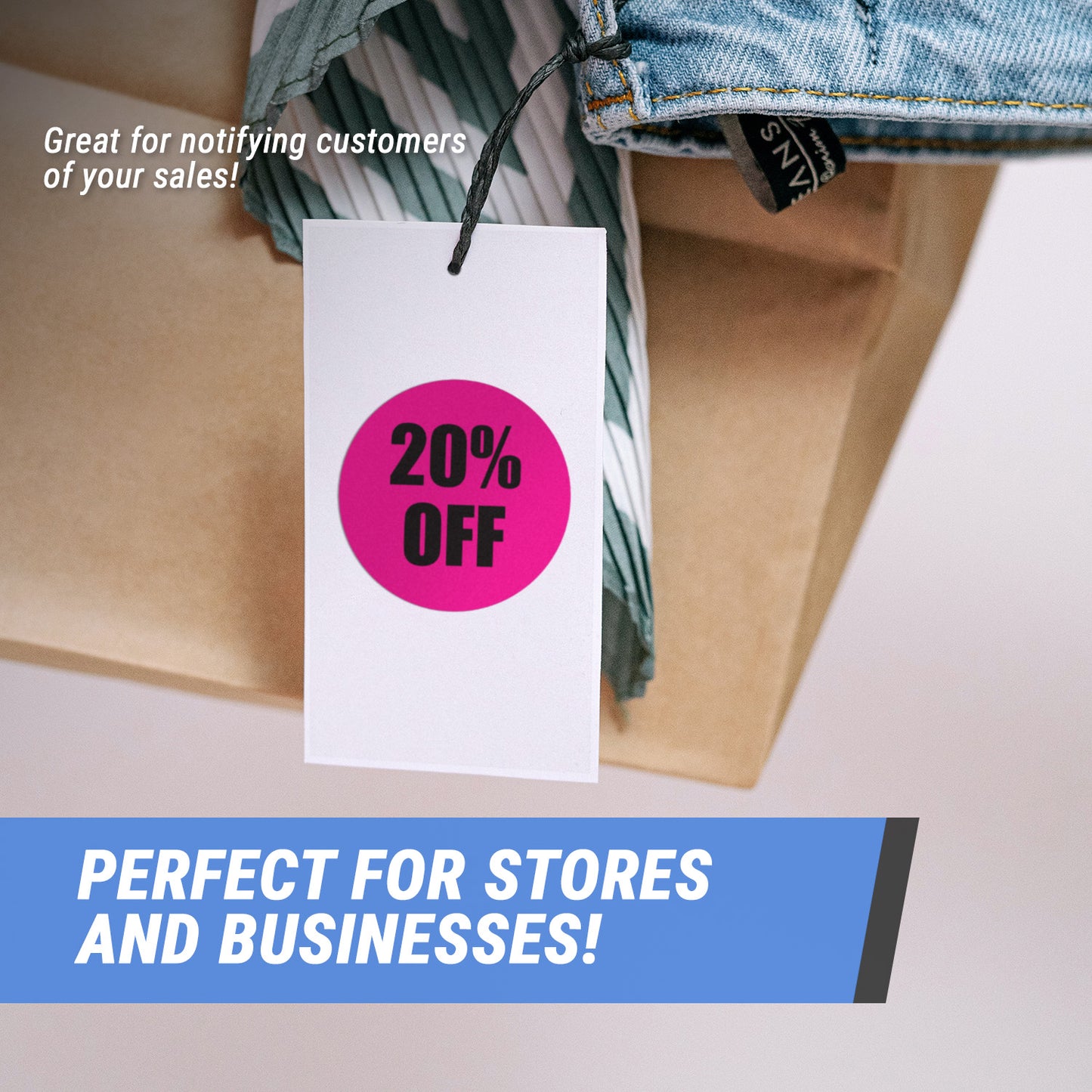 1.5 inch | Retail & Sales: 20% OFF Stickers
