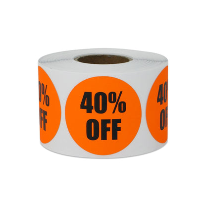 1.5 inch | Retail & Sales: 40% OFF Stickers