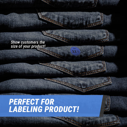 0.75 inch | Shoe & Clothing Size: Size 11.5 Stickers