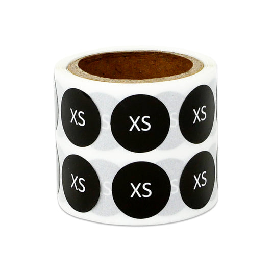 0.5 inch | Clothing & Shoe Size: (XS) X-Small Stickers