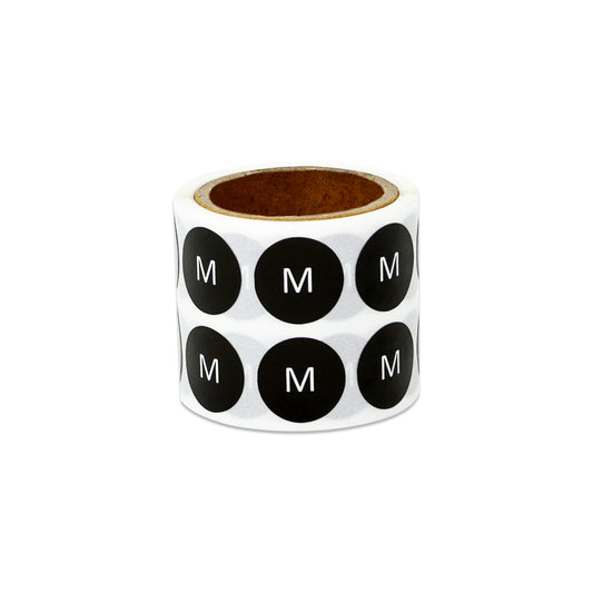 0.5 inch | Clothing & Shoe Size: (M) Medium Stickers