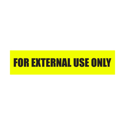 1.63 x 0.38 inch | Veterinary & Medication:  For External Use Only Stickers