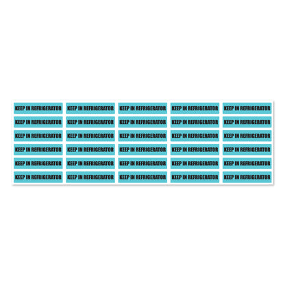 1.63 x 0.38 inch | Veterinary & Medication: Keep in Refrigerator Stickers
