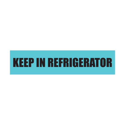1.63 x 0.38 inch | Veterinary & Medication: Keep in Refrigerator Stickers