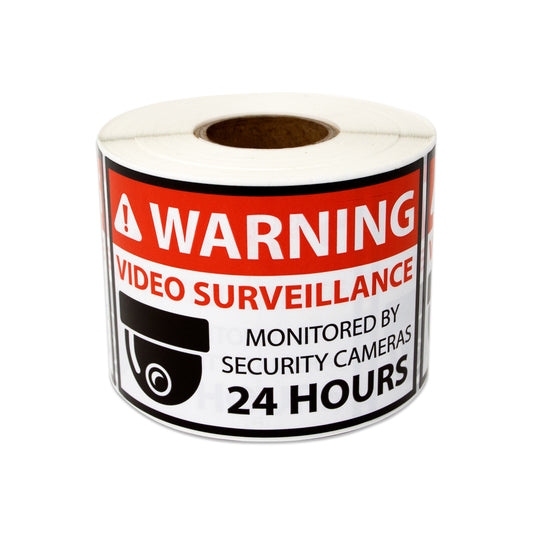 3 x 2 inch | Warning & Caution: No Smoking / Do Not Smoke Stickers