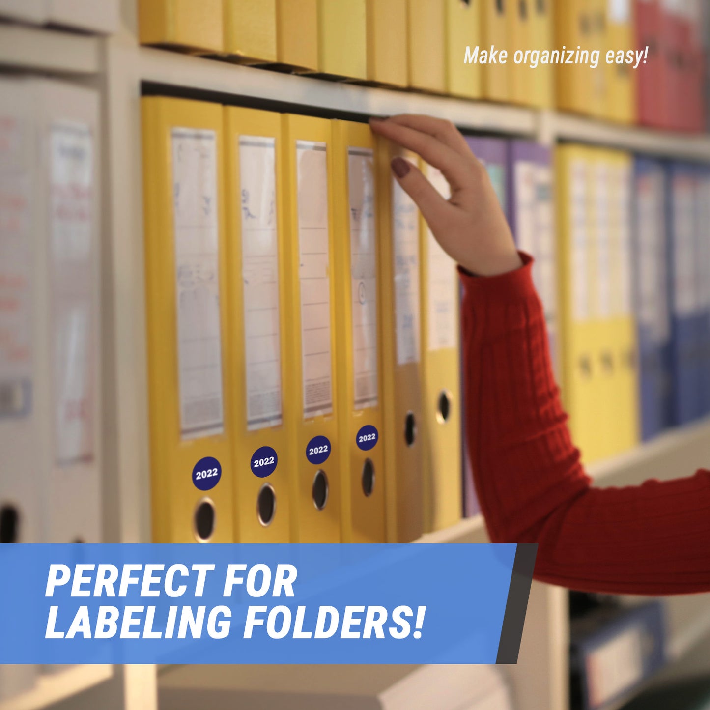 0.75 inch | Inventory: Color-Coded Year 2022 Stickers – OfficeSmartLabels