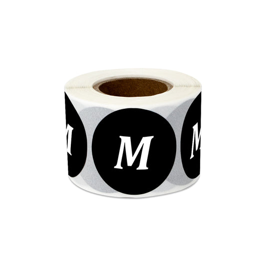 1.25 inch | Shoe & Clothing Size: (M) Medium Stickers