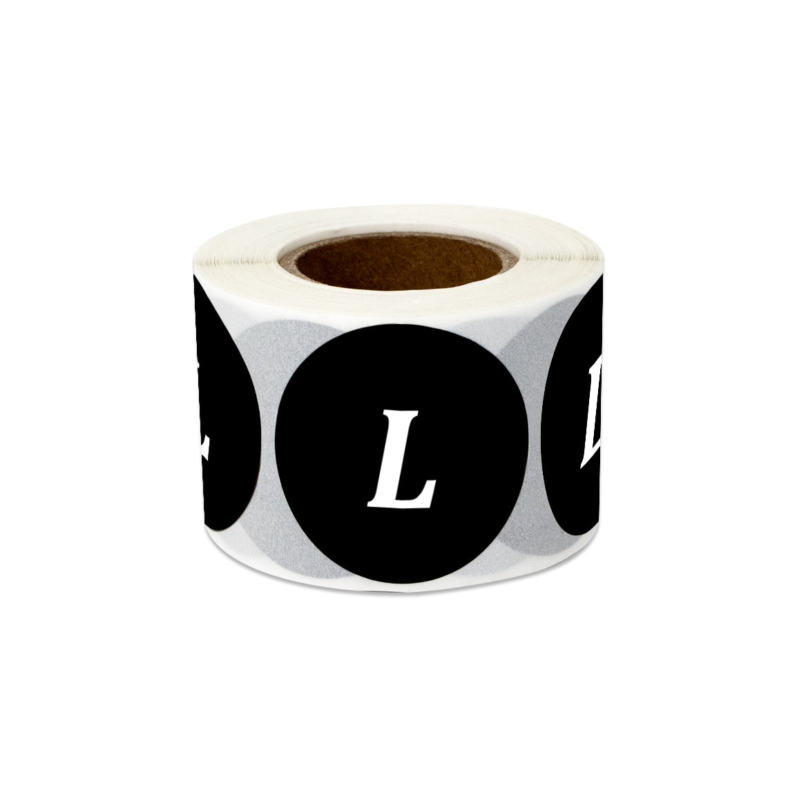 1.25 inch | Shoe & Clothing Size: (L) Large Stickers