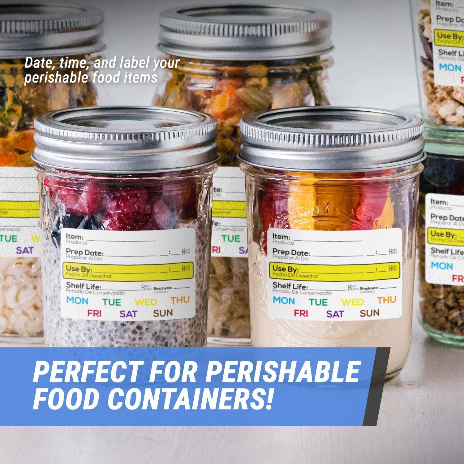 3 x 2 inch | Food Storage: Kitchen Prep Stickers – OfficeSmartLabels