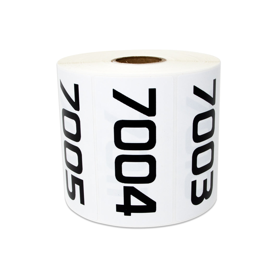 3 x 1.5 inch | Inventory: Consecutive Numbers "7001 to 8000" Stickers