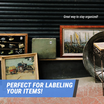 1 inch | Inventory: Consecutive Numbers "8001 to 9000" Stickers