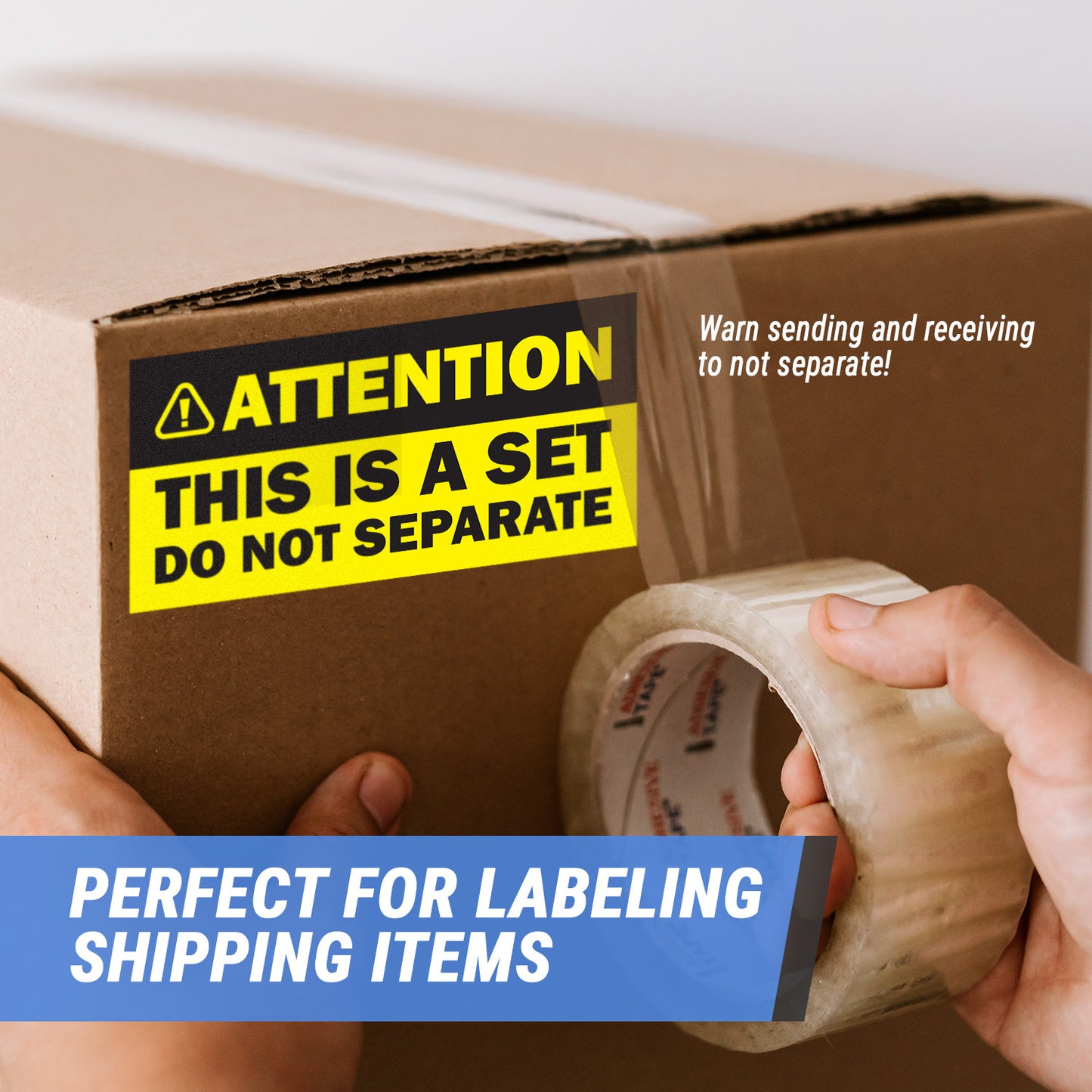 6 x 3 inch | Shipping & Handling: Attention, This is a Set, Do Not Separate Stickers