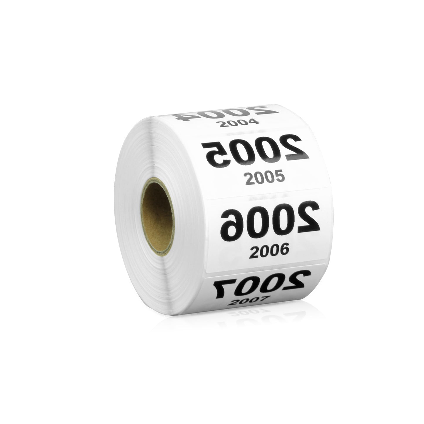 2 x 1 inch | Inventory: Reverse Numbered "2001-3000" Consecutive Numbers Stickers