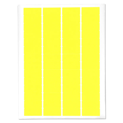 1.75 x 0.75 inch | Inventory: Color-Coded Inventory Stickers