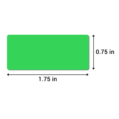 1.75 x 0.75 inch | Inventory: Color-Coded Inventory Stickers