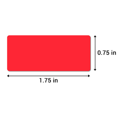 1.75 x 0.75 inch | Inventory: Color-Coded Inventory Stickers