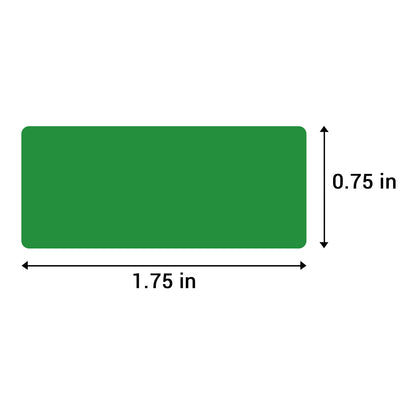 1.75 x 0.75 inch | Inventory: Color-Coded Inventory Stickers