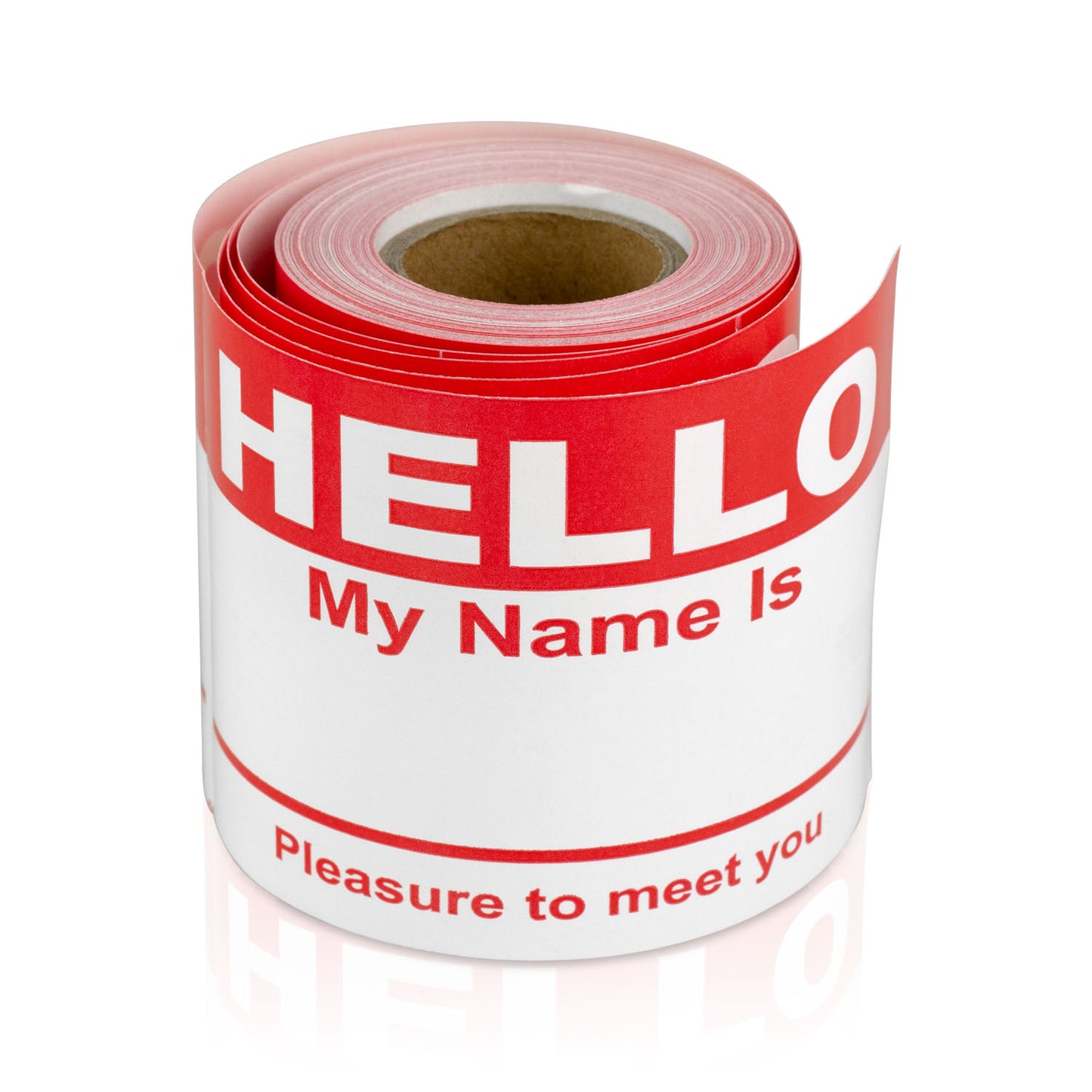 4 x 2.31 inch | Name Tags: Hello My Name is Stickers