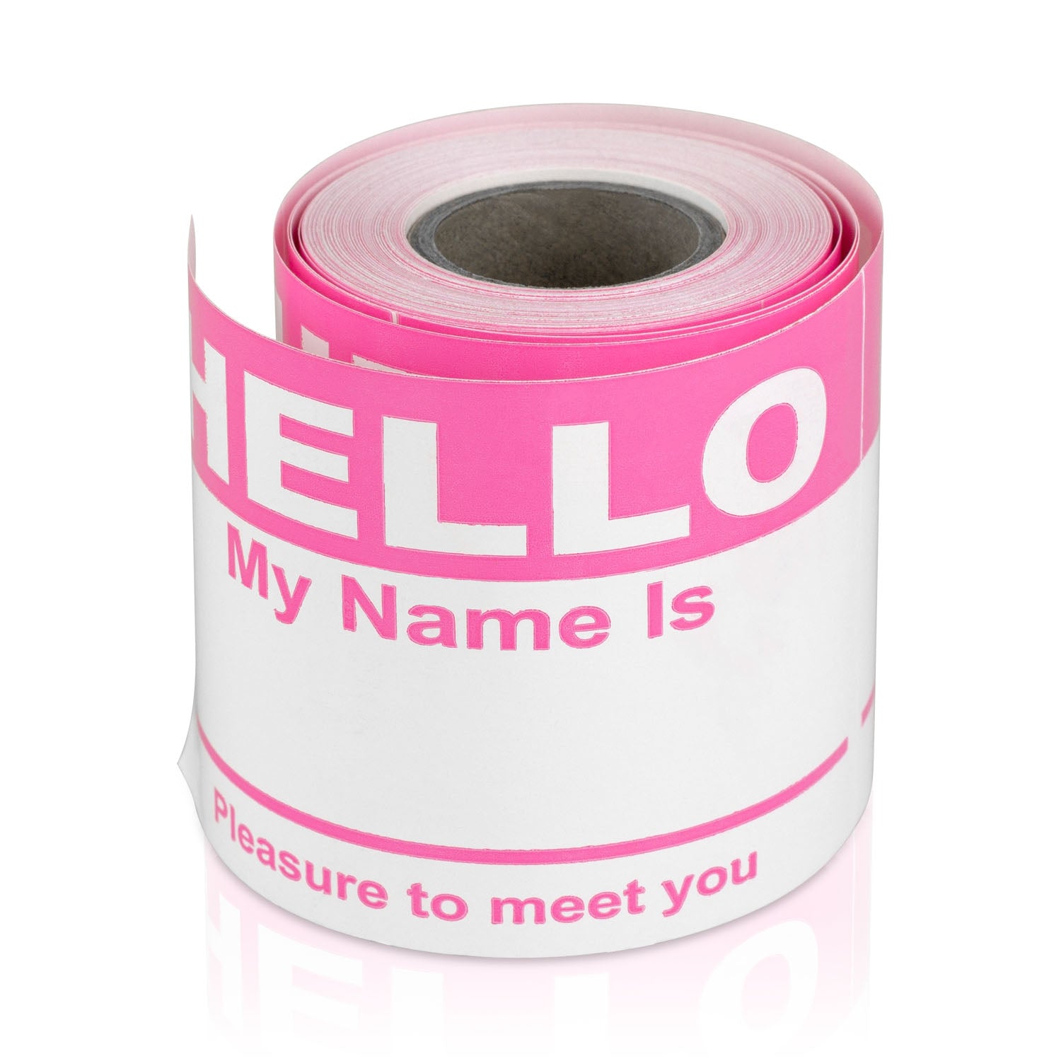 4 x 2.31 inch | Name Tags: Hello My Name is Stickers – OfficeSmartLabels