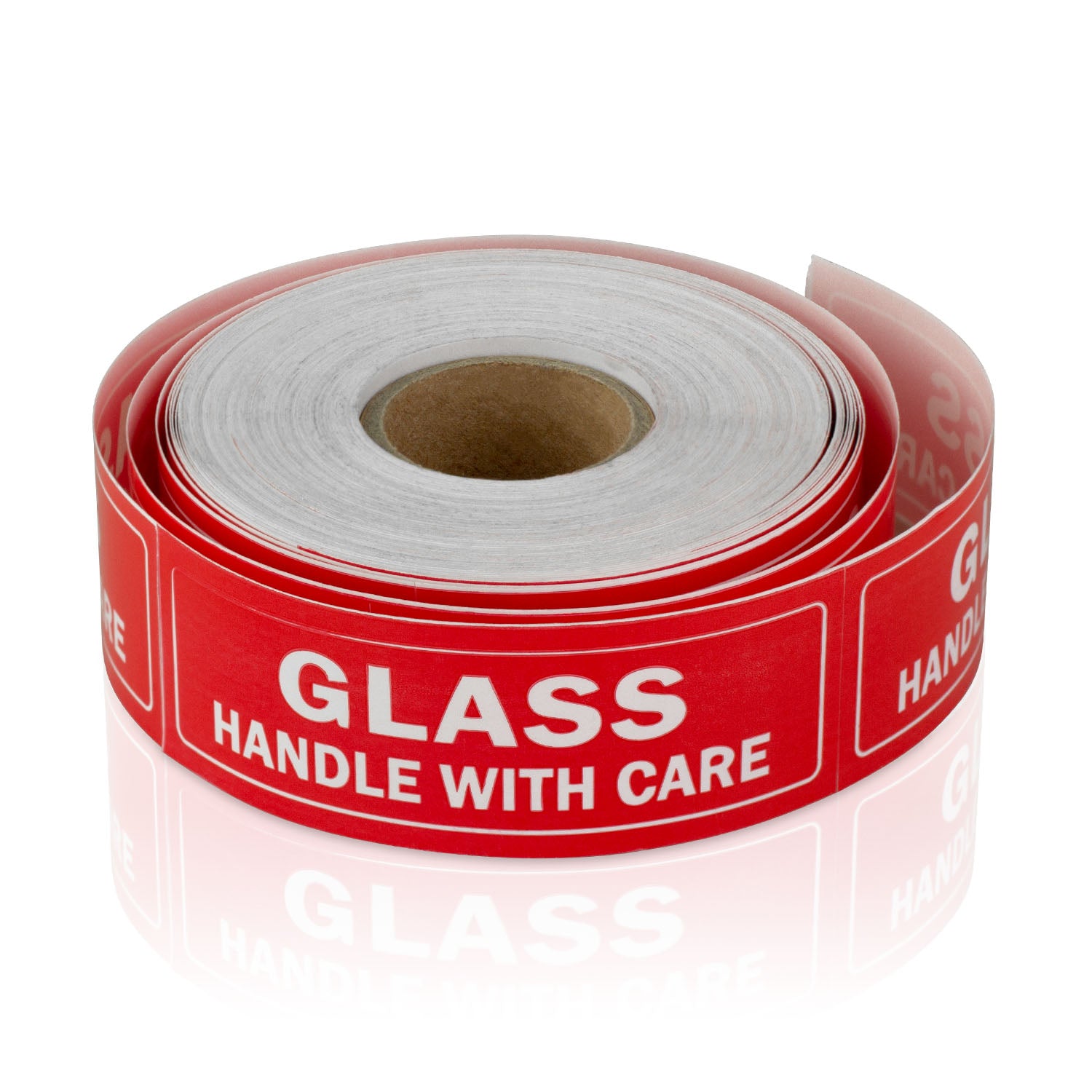 Handling Unit Sticker 3 x 1 inch | Shipping & Handling: Glass Handle with Care Stickers ...