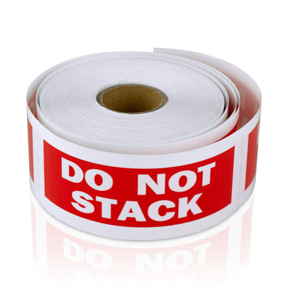 4 x 1.5 inch | Shipping & Handling: Do Not Stack Stickers