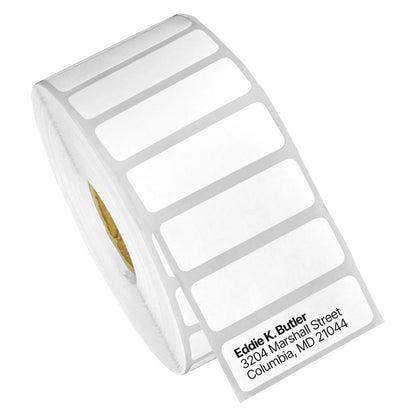 1.5 x 0.5 inch | Blank Direct Thermal Labels  (1 inch Core)
