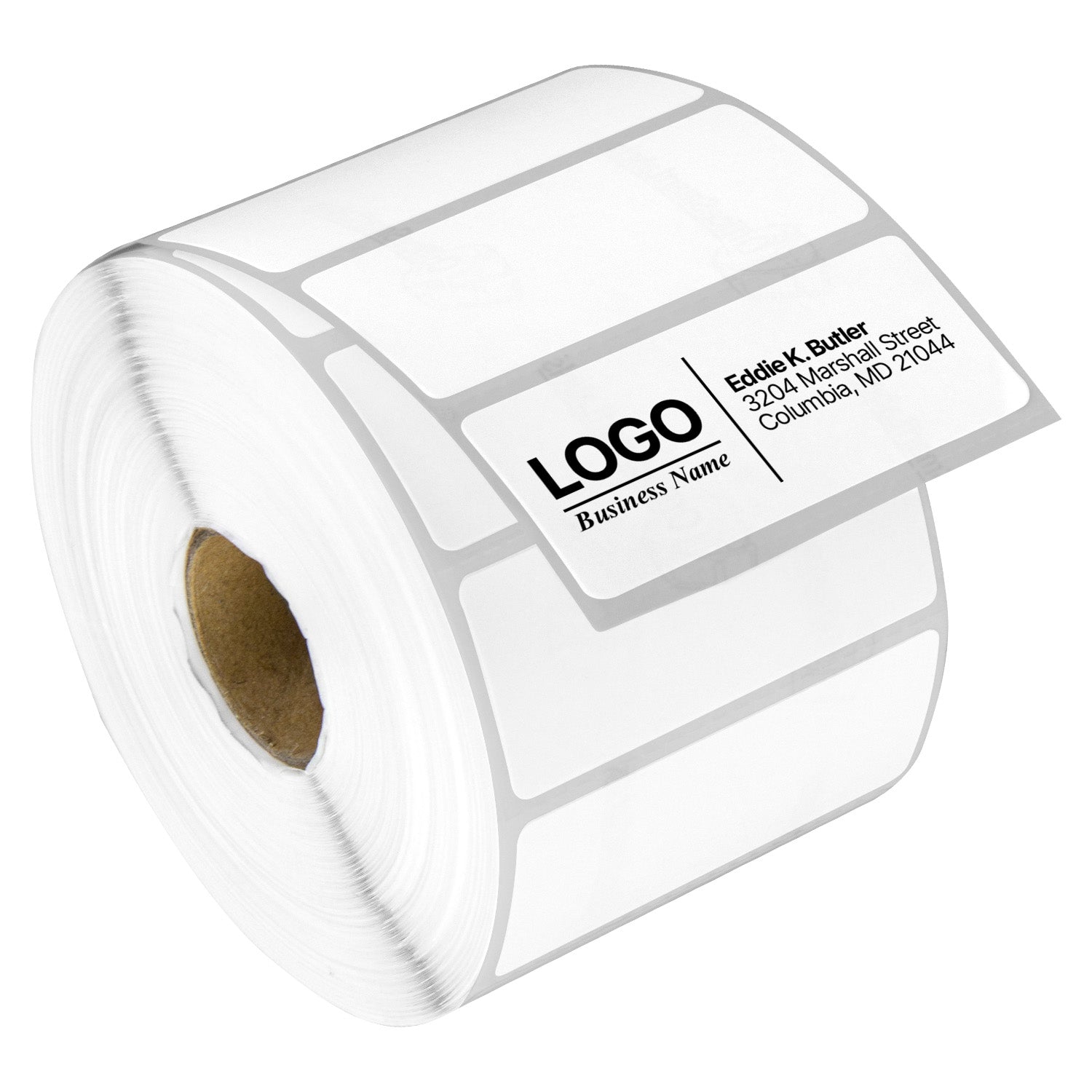 I Inch Label 2.25 x 1 inch | Blank Direct Thermal Labels (1 inch Core ...