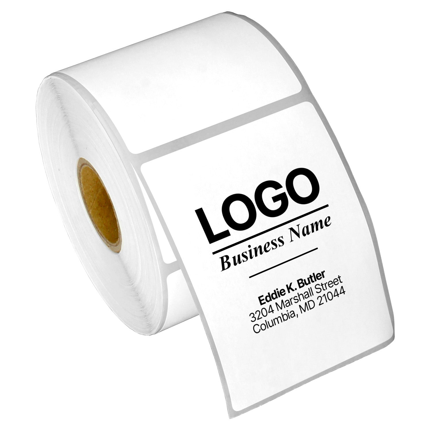 I Inch Label 2.25 x 3 inch | Blank Direct Thermal Labels (1 inch Core ...