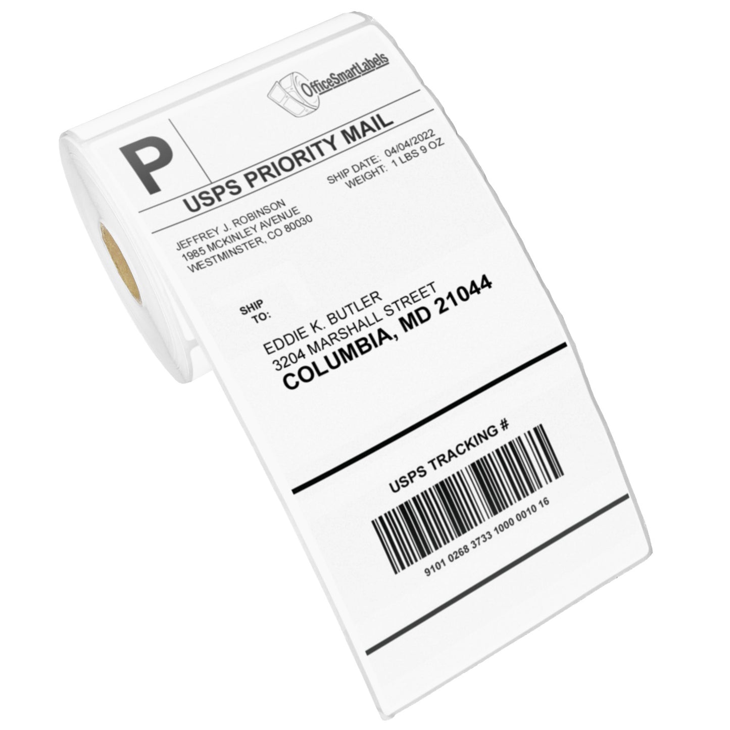 4 x 8 inch   | Blank Direct Thermal Labels (1 inch Core)
