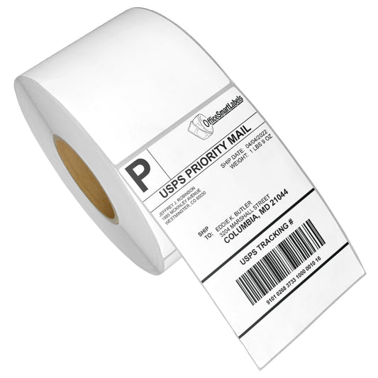 4 x 6.5 inch | Direct Thermal Labels (3 inch Core)