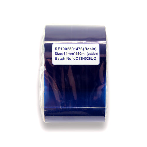 2.50 inch x 1476 ft. | Resin Thermal Transfer Ribbons (1 inch Core)